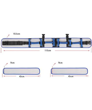 Assistant Rehabilitation Belt Nursing Belt Walking Gait Belt Walking Transfer Belt with Leg Loops Easy to Help Patient Waking Training Nursing Safety Assist with Handle Helping Transfer Elderly - Buy Online on GoSupps.com