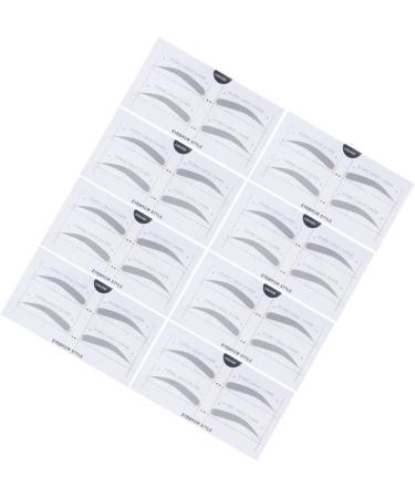 Beavorty Eyebrow Template 2 Makeup Kit Beauty Kit Eyebrow Card Easy Eyebrow Stencil Eyebrow Sticker Simple A607 Makeup Tools - Buy Online on GoSupps.com