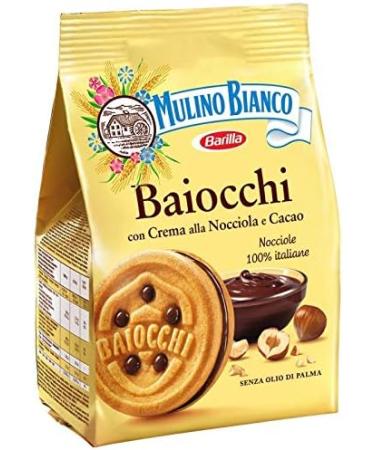  Mulino Bianco Mulino Bianco - Baiocchi Hazelnut 260G - Pack of 4 - Buy Online on GoSupps.com