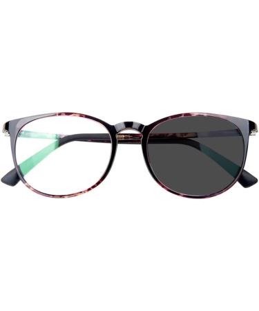 Reading Glasses Light Blocking Glasses Rogressive Photochromic Reading Sunglasses Women's Anti-Blue Light Eyeglasses Computer Readers