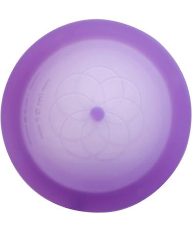 Croing Set of 2 Menstrual Cups - White L & Purple S - Buy Online on GoSupps.com