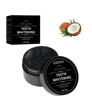 Activated Carbon Powder from Coconut White Teeth Natural Vegan Teeth Whitening and Teeth Cleaning