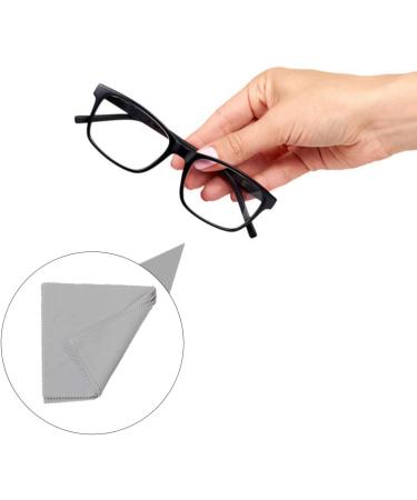 Buy 50pcs Microfiber Cleaning Cloth Set - Eyeglasses & Mobile Phone Screen Cleaner Gentle Tarnish & Adhesive Remover - Ideal for Lenses & Glasses - Buy Online on GoSupps.com
