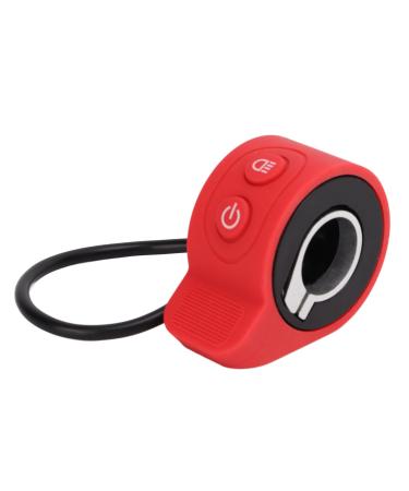 Dilwe Thumb Throttle for HX-X6 / X7 / X8 Scooter, 5V, ABS + Silicone, Accelerator Pedal Speed Control Scooter Integrated Switch Electric car Scooter