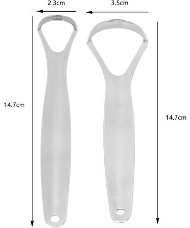 2 Copper Tongue Scrapers - Best for Fresh Breath & Lip Care | Suitable for Everyone (Trumpet) - Buy Online on GoSupps.com