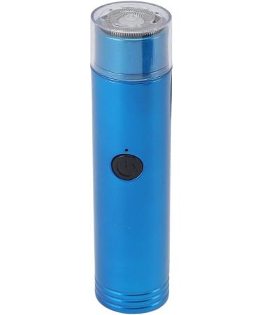 Mini Electric Beard Clipper - Rechargeable Grooming Trimmer with Extra Head - Blue - Buy Online on GoSupps.com