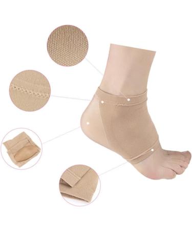 DOITOOL 1 Pair Moisturizing Gel Socks Japanese Sock Silk Foot Protectors for Feet Plantar Sock Heel Protectors for High Heel Shoes Lotion Socks Half Women's Socks Miss Moisturize Size 1 - Buy Online on GoSupps.com