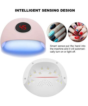 Nail Lamp 24W UV LED Nail Dryer Painless Curing Lamp with Automatic Sensor LCD Display 3 Timer Setting UV Nail Dryer for Fingernail & Toenail Gel Polish - Buy Online on GoSupps.com