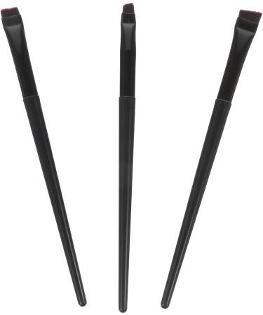 Baluue 9 Pcs Eyeliner Brush Eyebrow Brush Fine Point Eyeliner Brush Angled Eyeshadow Brush Black - Buy Online on GoSupps.com
