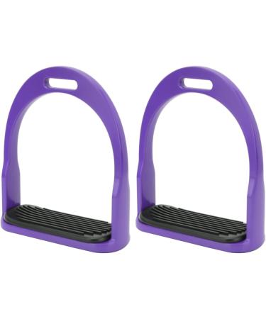 Janzoom Children's Stirrups - Comfortable Purple Stirrups for Kids | International Shipping Available - Buy Online on GoSupps.com