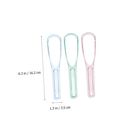 FRCOLOR 9 Pcs Tongue Scraper Set - Ultimate Oral Care Cleaning Tools for Kids & Adults | Effective Tongue Coating Brush & Dental Floss | International Shipping Available - Buy Online on GoSupps.com