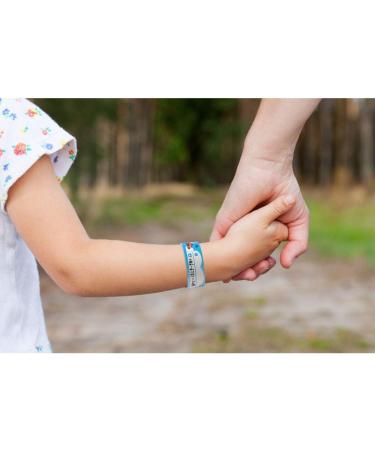 Vicloon Safety Wristband Bracelets 8 Pcs for Kids - Waterproof Reusable Child Emergency ID Bracelet with Pen - Anti Lost Toddler Safety ID Wristband for Boys Girls - Buy Online on GoSupps.com