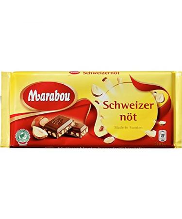 VANREO Marabou Suisse 3 x 200g milk chocolate hazelnut