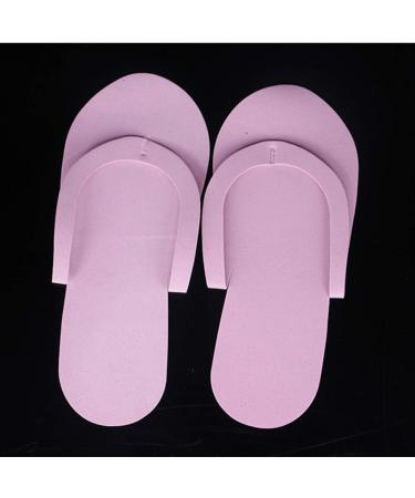 Holibanna 12 Pairs Disposable Colorful EVA Foam Slippers for Travel & Hotel Nail Art Pedicure - Random Colors - Buy Online on GoSupps.com