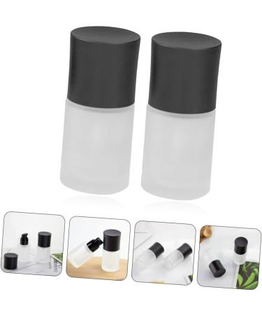Housoutil 2pcs Liquid Foundation Press Bottle Cosmetic Essence Travel As Shown 10.50X3.90X3.90CM - Buy Online on GoSupps.com