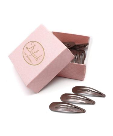 Buy Dofash 20 Piece Hair Snap Clips - 2IN/5CM Brown Hair Accessories for Girls & Women | Best Quality & Fast International Shipping - Buy Online on GoSupps.com