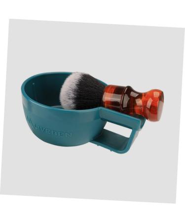 Solustrious Shaving Foam Shell & Rustic Shaving Cup - Premium Plastic Bowl for Men | International Shipping - Buy Online on GoSupps.com