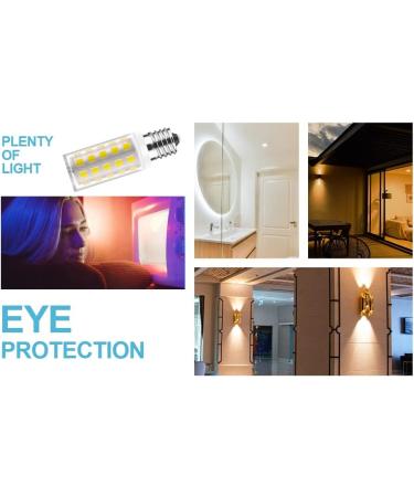 Yucclim No Flicker Double-Sided Mirror Bulb 40W Equivalent - Natural White | Fits Conair & Jerdon Makeup Mirror | 1PCS - Buy Online on GoSupps.com