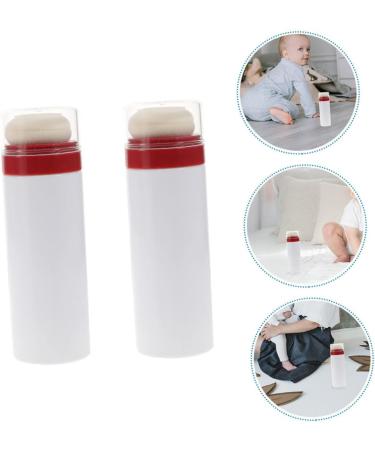 STAHAD 2pcs Powder Puff Box - Toddler Bath Sponge & Makeup Holder for Talcum Powder Dispenser - Buy Online on GoSupps.com