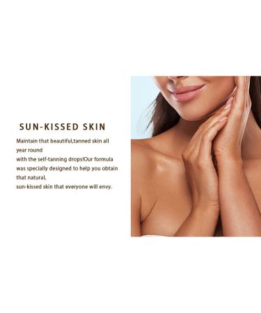 Maelove Vegan & Cruelty-Free Self Tanning Drops for Perfect Golden Glow - 1 fl oz (30ml) - Buy Online on GoSupps.com