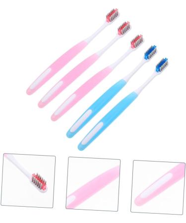 5th Small Head Soft Toothbrush - Sensitive & Super Soft Portable Travel Toothbrush with Wear-Resistant Steel Struts - Buy Online on GoSupps.com