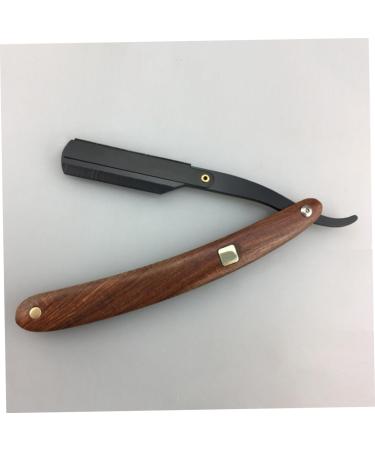 Minkissy 2-Pack Collapsible Straight Razor - Vintage Bamboo Hair Cutter for Men | Safe Manual Shaving Tool - Buy Online on GoSupps.com