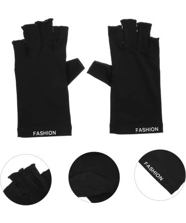 Ipetboom 1 Pair Nail Protection Gloves Mittens Nail Art Gloves Salon Nail Art Tools Manicure Tools Manicure Protective Accessory Salon Manicure Gloves Nylon Thin Section Miss Accessories - Buy Online on GoSupps.com