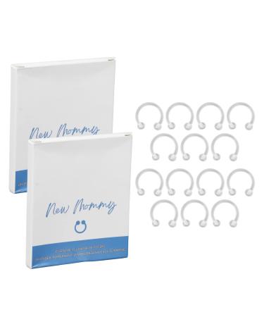 Detox Nose Diffuser Ring for Essential Oils 14 Pack