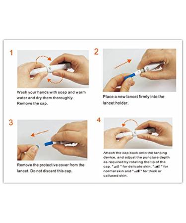 28G MediMad Blood Lancets | Compatible with PiC Indolor, Microlet, Freestyle, Abbott On Call | Pack of 200 - Buy Online on GoSupps.com