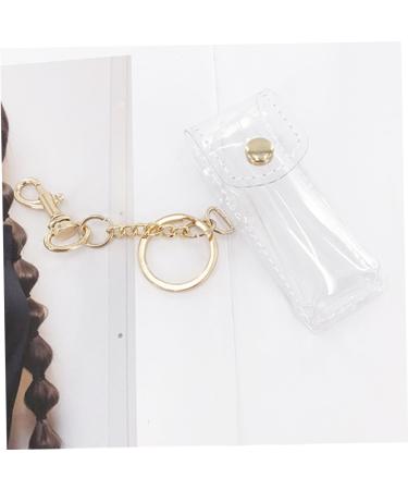 Shop GALPADA 2pcs Lip Gloss & Lip Balm Holder Keychain - Clear Makeup Organizer Bag for Travel & Toiletries - Buy Online on GoSupps.com