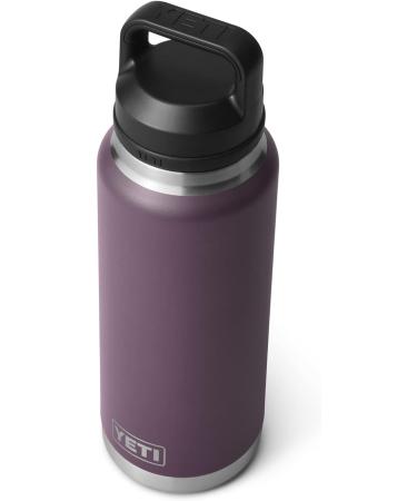 YETI Rambler 36 oz Bottle  Vacuum Insulated  Stainless Steel with Chug Cap Nordic Purple - Buy Online on GoSupps.com