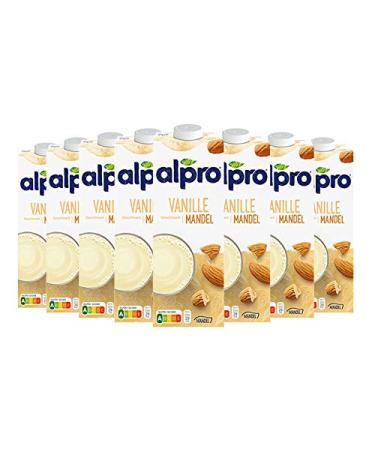 Alpro Mandel Drink Vanilla - (8 x 1 l)