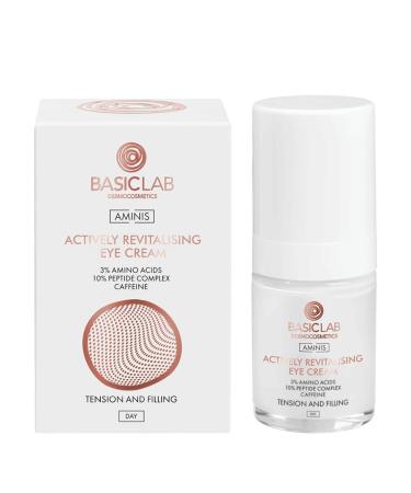 New Approach Sp Z oo BasicLab DermocosmeticsBasicLab Antiwrinkle eye and eyelid cream 18 ml antiaging cream for mature skin against wrinkles