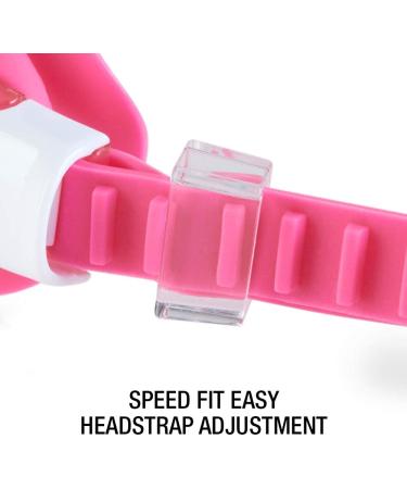 Speedo Kids Swim Goggles Skoogle Ages 3-8 - Bright Pink - Buy Online on GoSupps.com