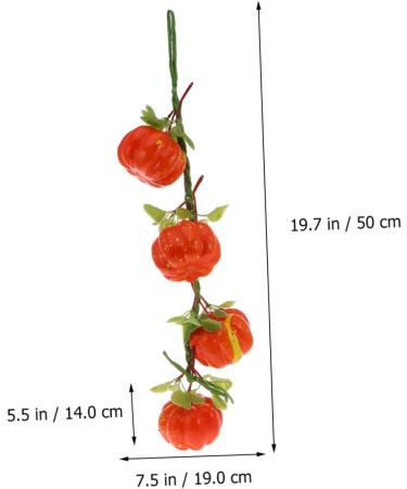 ABOOFAN Vegetables Yard Decorations Red Decoration Home D cor Simulation Vegetable Decorate Artificial - Buy Online on GoSupps.com