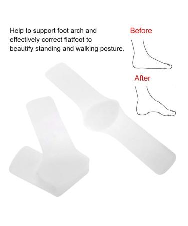 Buy Arch Supports & Orthotic Insoles - Silicone Foot Cushion Pads for Ultimate Comfort - Breathable White Shoe Inserts - Buy Online on GoSupps.com