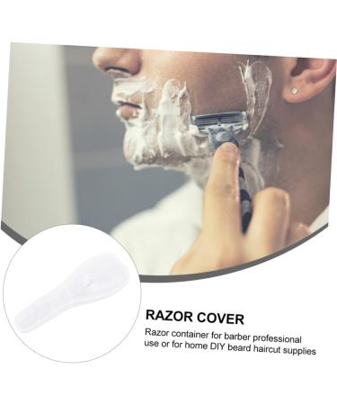 Minkissy 4-Piece Hard Case Dustproof Razor Storage Bag - Durable Shaving Box for Men | Ideal for Travel & Organization - Buy Online on GoSupps.com