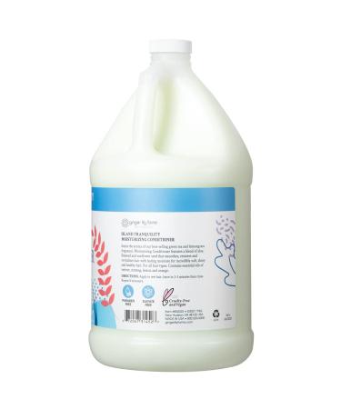 Ginger Lily Farms Botanicals Moisturizing Conditioner - Island Tranquility, 1 Gallon (128 fl oz), Vegan & Cruelty-Free, Green Tea Lemongrass Scent - Buy Online on GoSupps.com