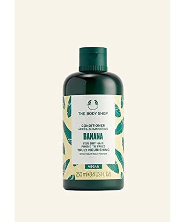 The Body Shop THE BODY SHOP Banana Nourishing Conditioner for Dry Hair Prone to Frizz, Damage, Vegan, Latest Exterior Design 250ML