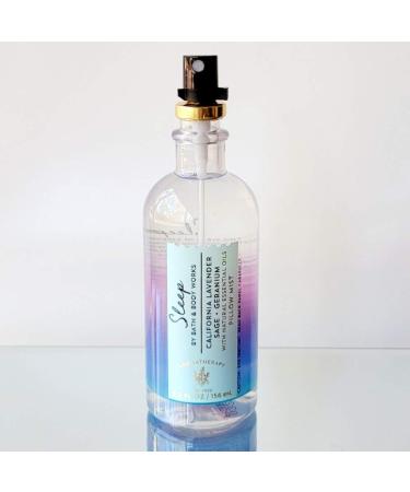 Bath and Body Works Aromatherapy Sleep CALIFORNIA LAVENDER SAGE GERANIUM Pillow Mist 5.3 Fluid Ounce
