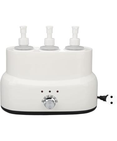 Qcwwy Lotion Warmer Heater - Electric 300ml Aluminum Alloy Massage Oil Warmer (EU Plug 220V) for Home Use - Buy Online on GoSupps.com