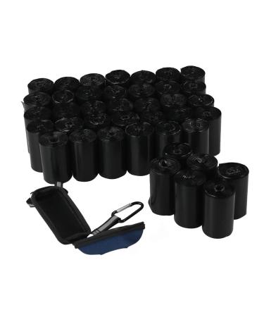 Tstorage Dog Poop Bags Pet Waste Poop Bags with 1 Free Dispenser Black 1400 Bags/40 Rolls