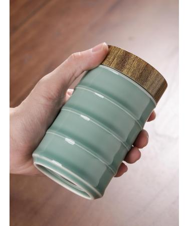 OGOODLE Tea Can Chinese Ceramic Household Tea Cans Medicinal Storage Cans Kitchen Sugar Cans Sealed Loose Tea Cans Storage Jar (Color : A) - Buy Online on GoSupps.com