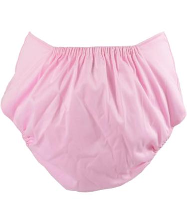 Cutieplusu Adult Fabric Diaper - Washable Adjustable Pocket Cover - Reusable Breathable Leak-Proof - Pink - Buy Online on GoSupps.com