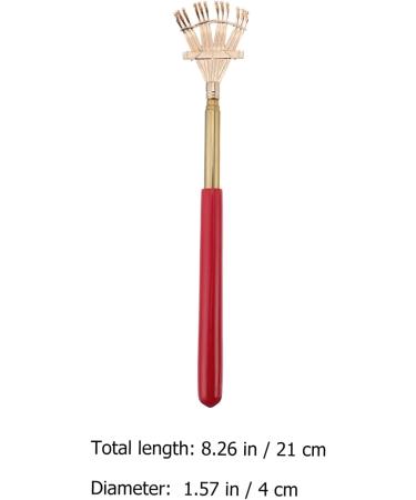 Tovinanna 6 Pcs Recoverable Ting Tools | Extendable Massage Devices & Back Scratchers - Multi-Purpose Steel Tool for Men - Red Board Gripping Design - Buy Online on GoSupps.com