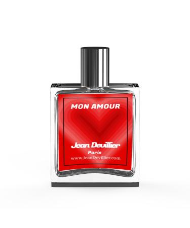 JEAN DEVILLIER PARIS Inspired Fragrances For Women (MON AMOUR Inspired by Secret Angel 60ml/ 2 oz) MON AMOUR Inspired by Secret Angel 1 Fl Oz (Pack of 1)