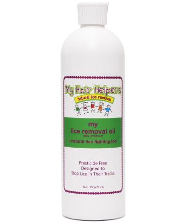 Dimethicone Oil for Lice Removal | Kid-Safe Treatment Naturally Kills Lice and Their Eggs | 16 fl Ounces | Treats 2-3 People 16 Ounce