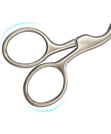 TEMKIN Stainless Steel Nose Hair Trimmer | Portable Mustache & Ear Hair Remover - Precision Scissors for Effortless Grooming - Buy Online on GoSupps.com