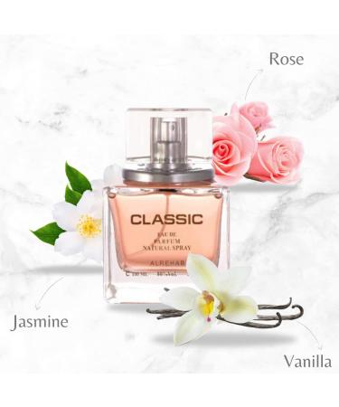 Al-Rehab Classic - Eau de Parfum Spray - For Women - 100ml(3.33 Fl Oz) - Buy Online on GoSupps.com
