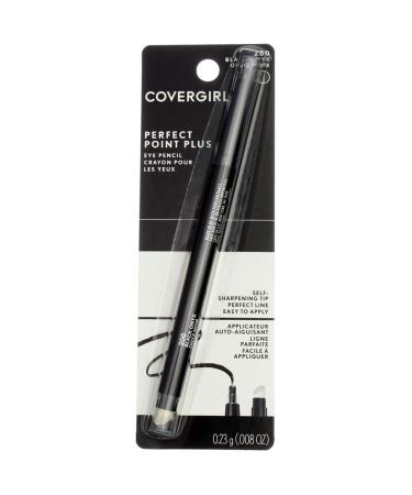 COVERGIRL Perfect Point PLUS Eyeliner - Black Onyx Self-Sharpening Pencil with Smudger Tip - Buy Online on GoSupps.com